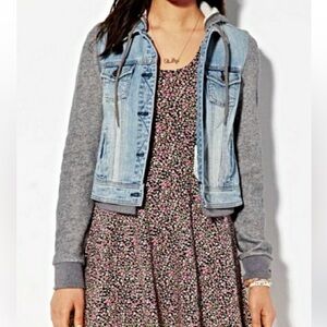 American Eagle Jean Jacket/Hoodie